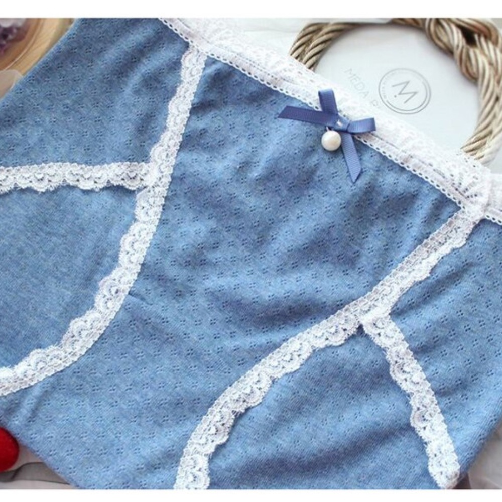 BLUE Baby Soft Cotton Panties. Blue Colour in several sizes